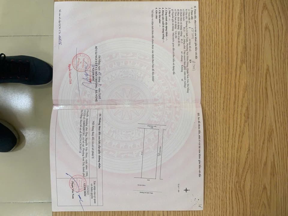 Bán nhà mặt tiền Lê Tuân, Sơn Trà, Đà Nẵng 85m² - Đầu tư sinh lời ngay!