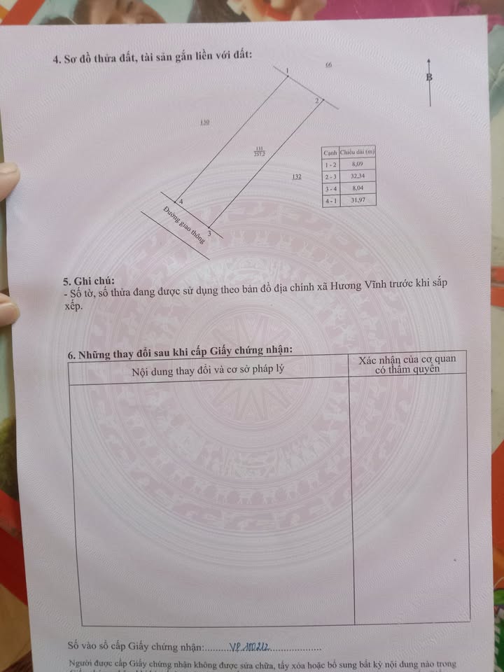 Đất nền xã Hương Xuân 248m² giá 170 triệu - Đất cao ráo không lụt!