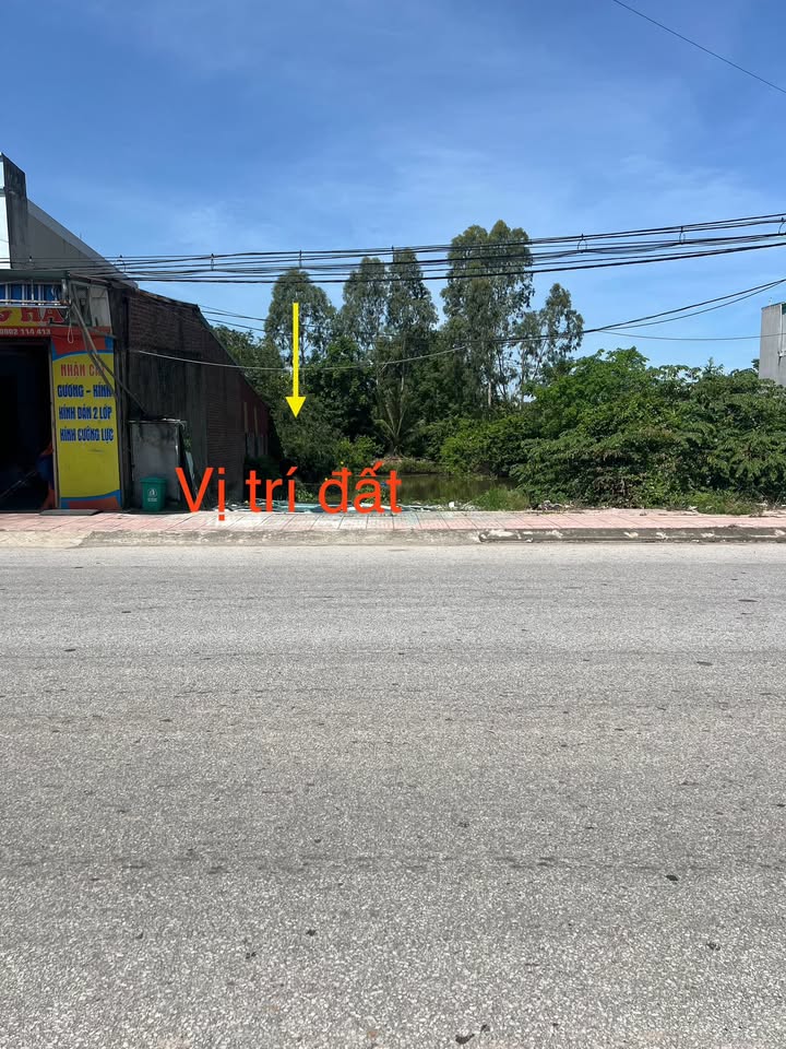 Đất nền mặt đường Quốc lộ 12B, Yên Mô, 80m² - Sổ đỏ chính chủ, giá 2 tỷ!