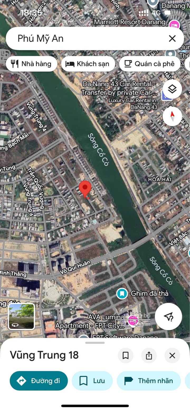 Đất nền Phú Mỹ An Đà Nẵng 200m² giá 11.6 tỷ - Cơ hội đầu tư tuyệt vời!