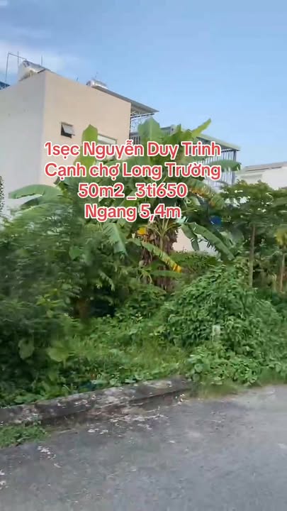 Đất dự án Eco1 Nguyễn Duy Trinh 50m² giá 3.65 tỷ - Đầu tư sinh lời ngay!