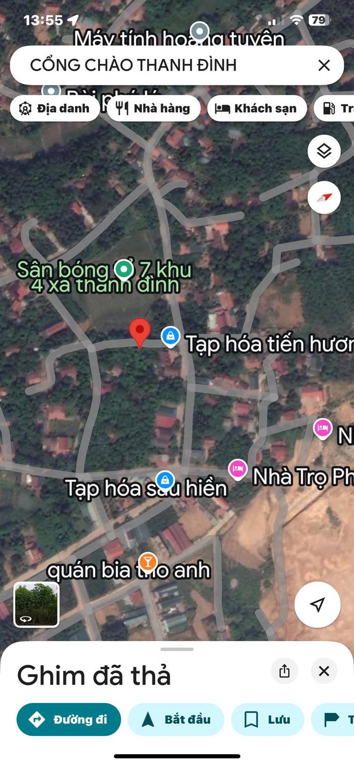 Đất thổ cư mặt tiền sân bóng Thanh Đình, 100m² giá 1.3 tỷ - Cơ hội không thể bỏ lỡ!