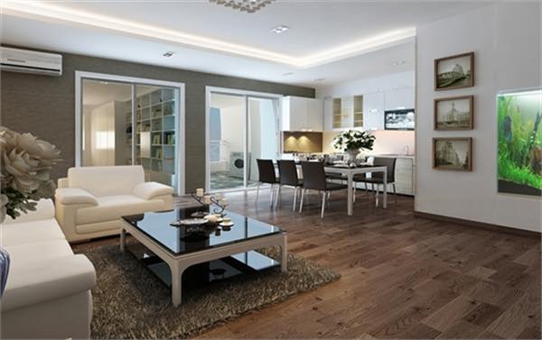 Căn hộ Goldmark City 84m² giá 15 triệu - Hướng mát, nội thất mới!