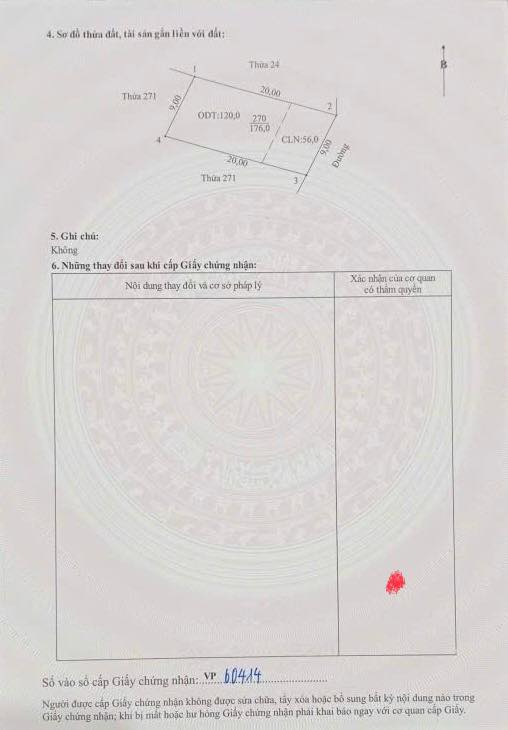 Đất thổ cư 176m² tại phường Yên Sơn, Ninh Bình - Giá tốt cho nhà đầu tư