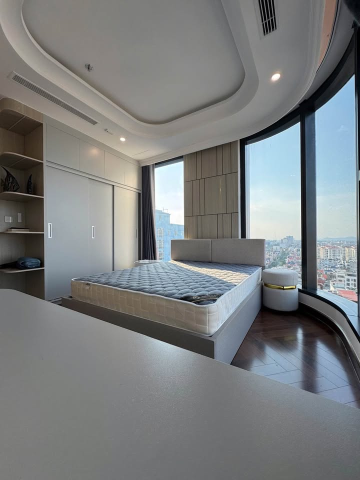 Căn hộ 3 ngủ 2 tắm Doji Diamond Crown 106m² giá 22 triệu - Full nội thất cao cấp!