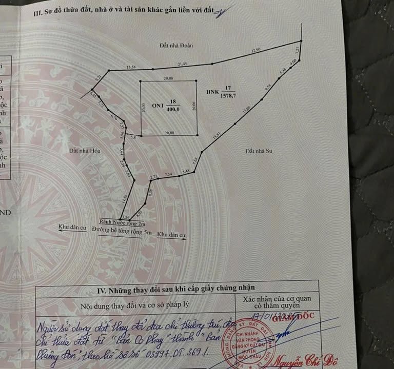 Đất nền Tân Lập Mộc Châu 2000m² giá thỏa thuận - Cơ hội đầu tư tuyệt vời!