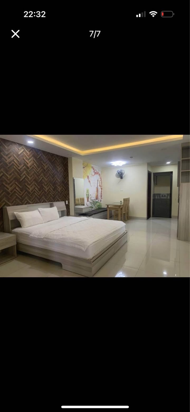 Căn hộ Studio Hoàng Diệu Nha Trang 40m² giá 4 triệu - Thiết kế hiện đại, đầy đủ nội thất!