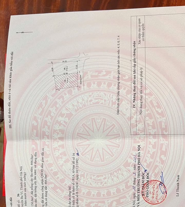 Đất nền Vật Lại, Ba Vì 616m² giá 2 tỷ - Cơ hội đầu tư hấp dẫn!