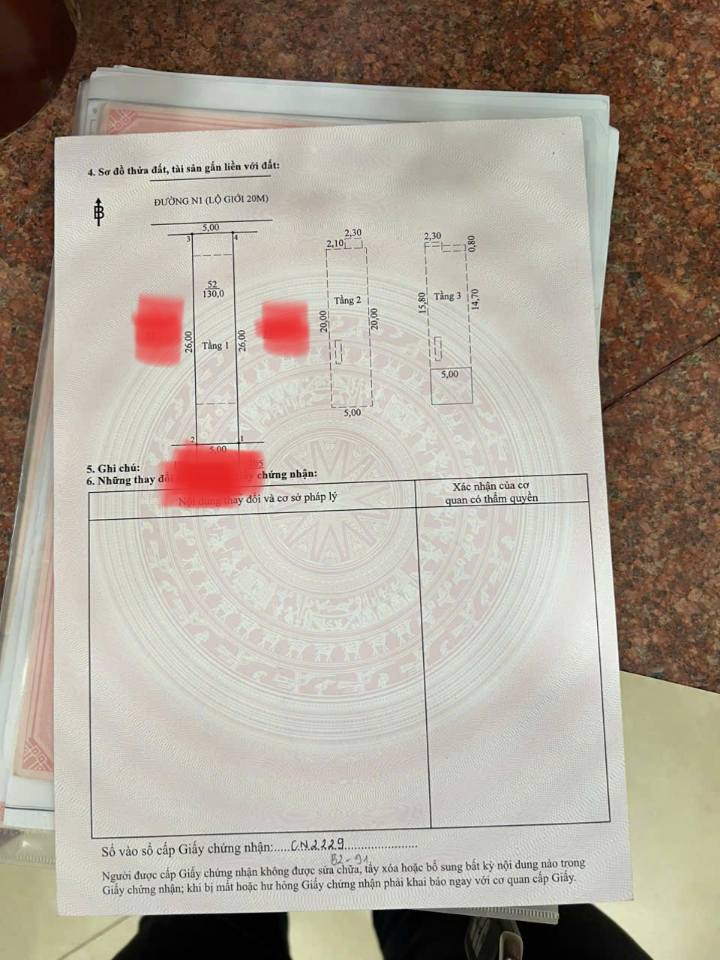 Nhà phố Tiến Hưng, Đồng Xoài 130m² giá 3.4 tỷ - Bán gấp chính chủ!