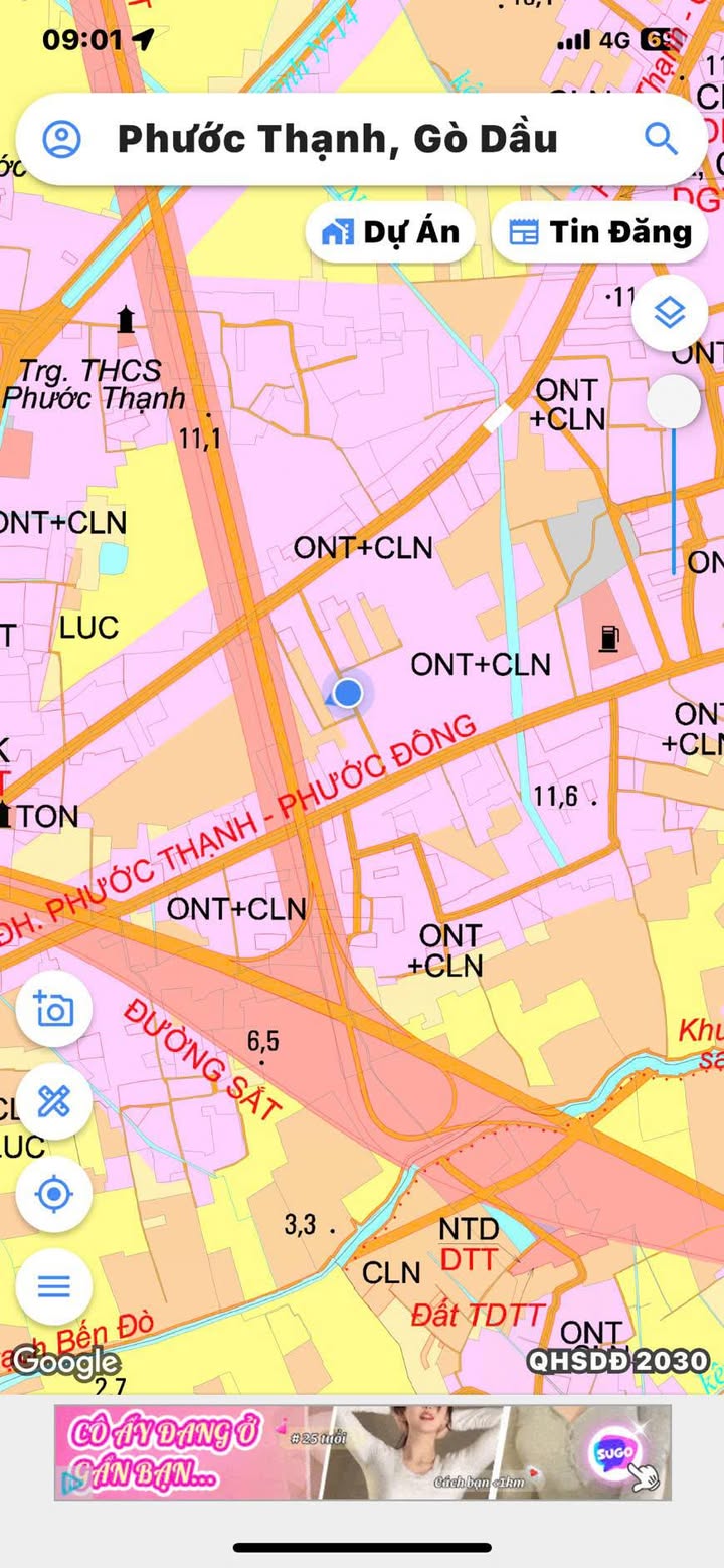 Đất vườn Phước Thạnh 2301m² giá 130 triệu - Đầu tư sinh lời ngay!