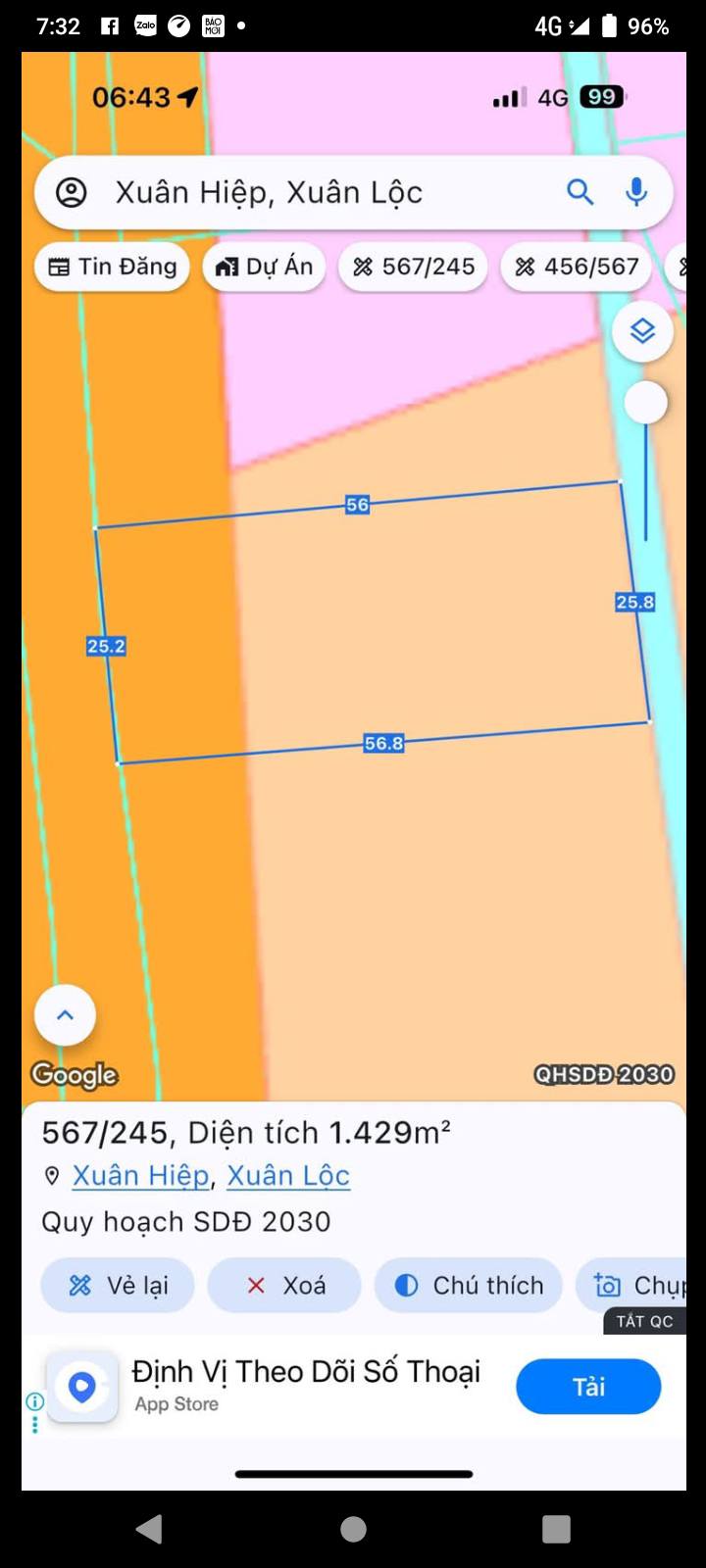 Đất nền 1.4 sào tại Xuân Hiệp, 1400m² chỉ 1.25 tỷ - Cơ hội đầu tư tuyệt vời!