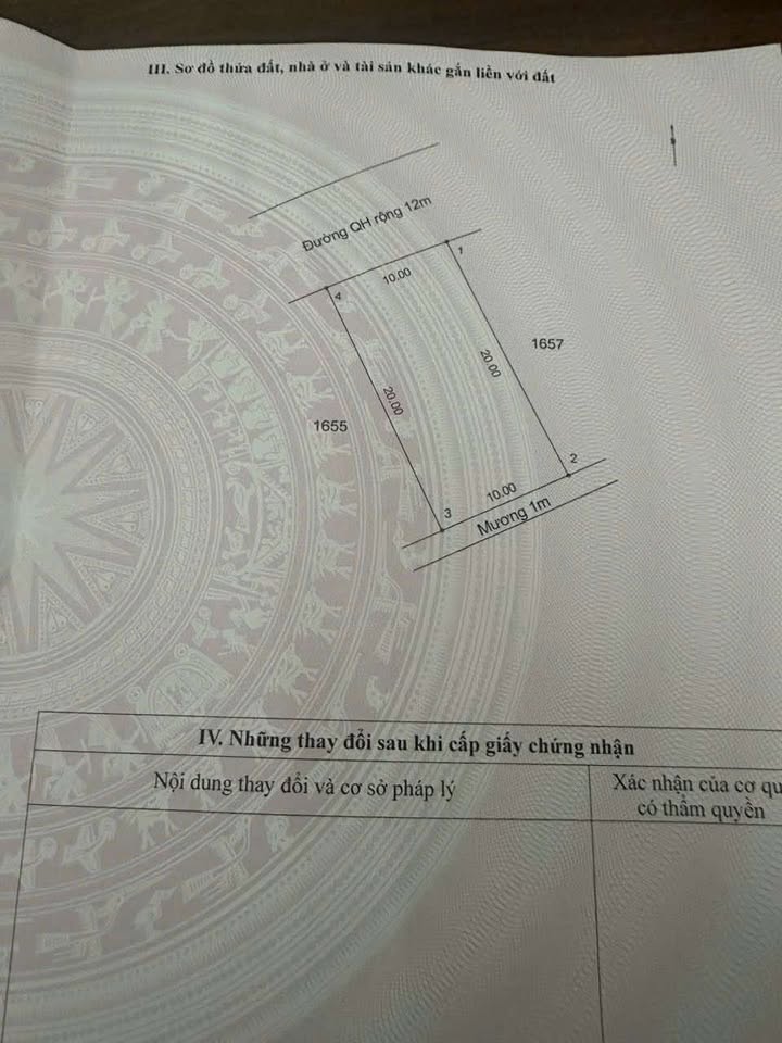 Đất nền khu phố 6, thị trấn Cẩm Xuyên 400m² giá 5 tỷ - Đầu tư sinh lời ngay!