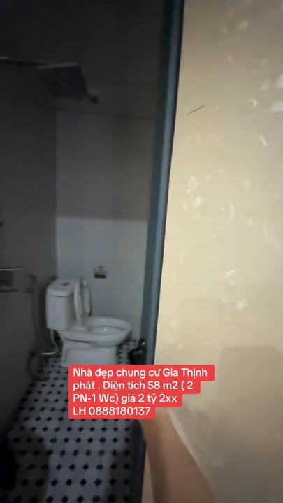 Chung cư Gia Thịnh Phát Vinh 58m² giá 2.2 tỷ - Nhìn là yêu ngay!