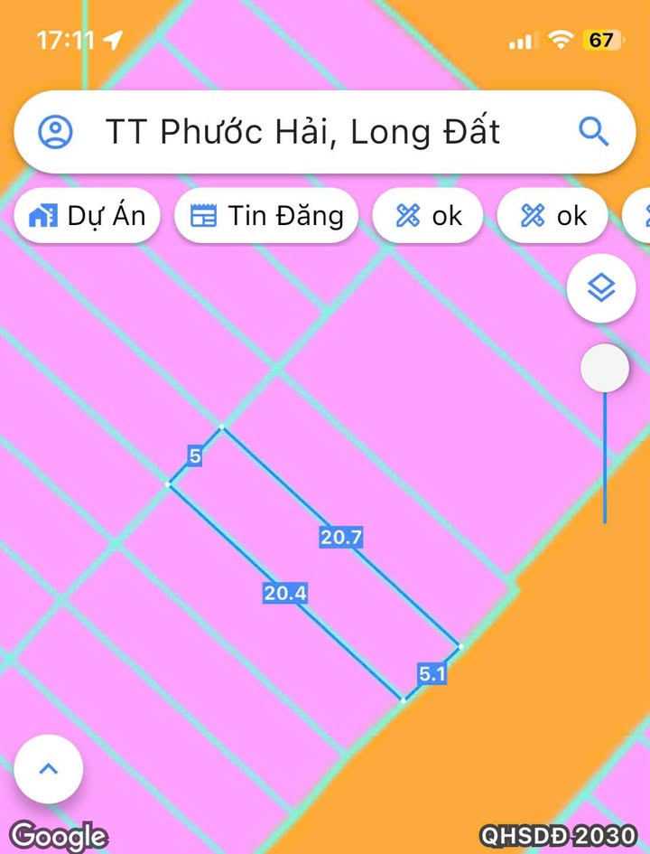 Đất nền Lâm Văn Võ, Long Điền 100m² chỉ 3.45 tỷ - Đi bộ ra biển chỉ 300m!