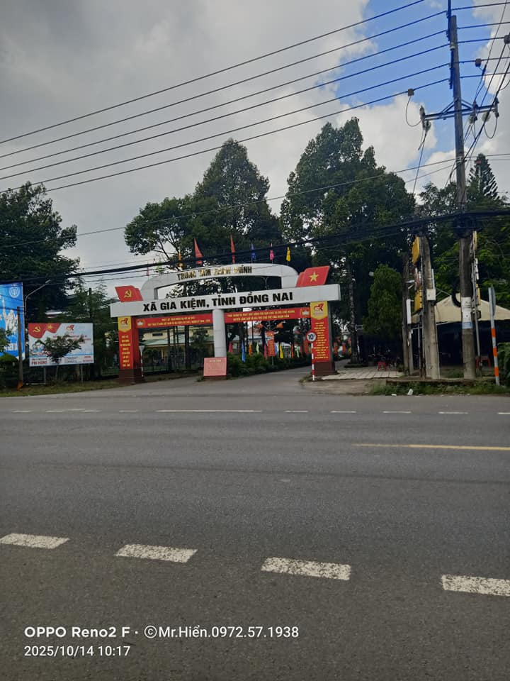 Đất mặt tiền Quốc lộ 20 xã Gia Kiệm 1423m² giá 650 triệu - Đầu tư sinh lời!