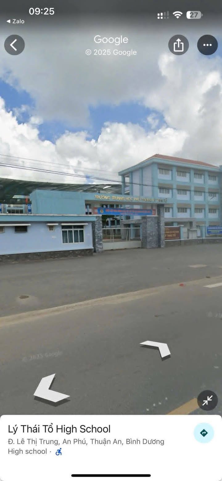 Nhà phố Tân Uyên 60m² giá 3.25 tỷ - Đường Lê Thị Trung, gần trường THPT Lý Thái Tổ!