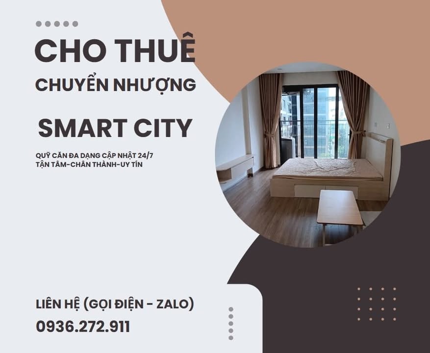 Căn hộ cho thuê Vinhomes Smart City, Tây Mỗ, 25-75m² chỉ từ 5.5 triệu/tháng - Đầy đủ tiện nghi!