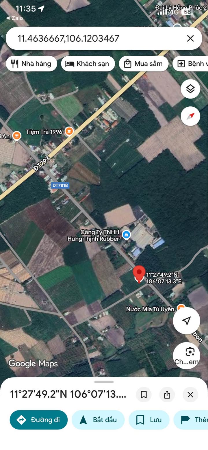 Đất thổ cư Tân Biên 10.000m² giá 16 tỷ - Phù hợp mở công ty, nhà xưởng!