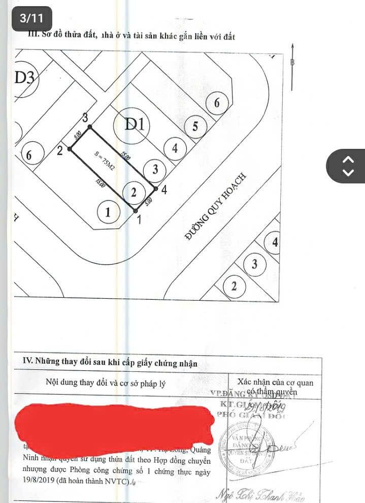 Đất nền Khu Đô Thị Ông Nhan - 75m² giá 3 tỷ - Ô góc, đầu tư sinh lời!