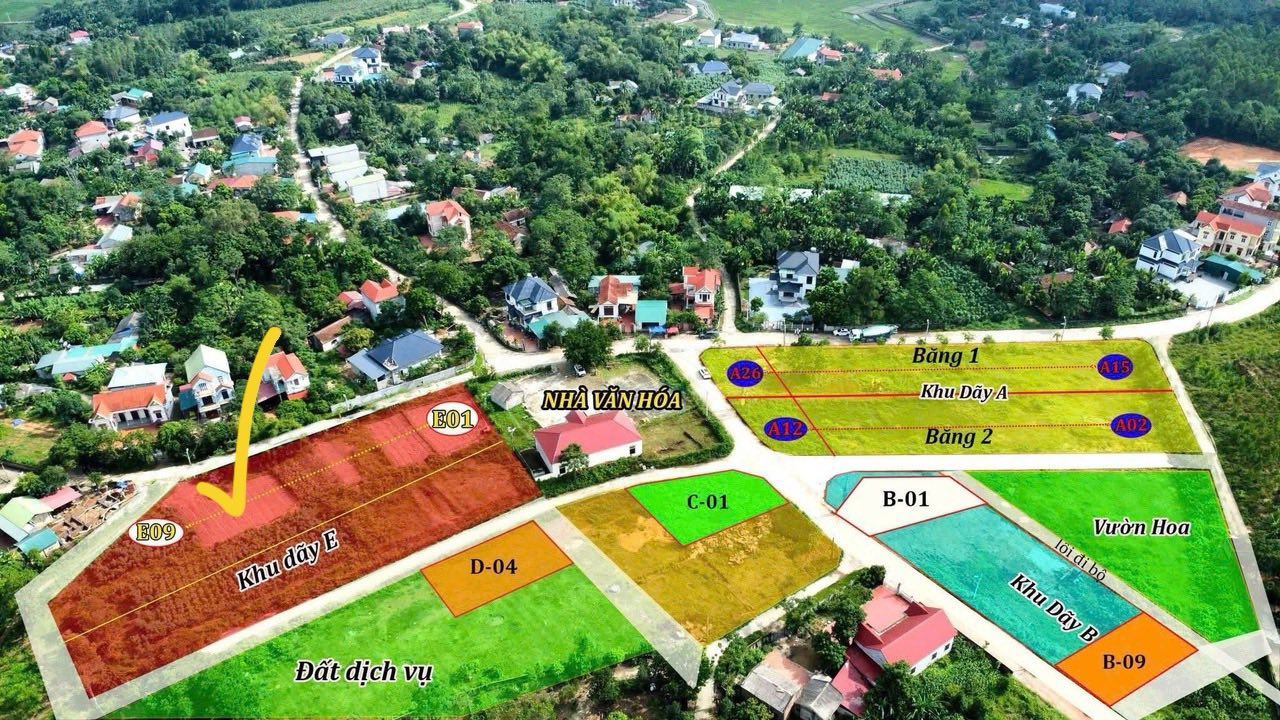 Đất nền Thôn Hoà Phong, Lập Thạch 134m² giá 1.072 tỷ - Sổ đỏ chính chủ, cơ hội đầu tư tốt!
