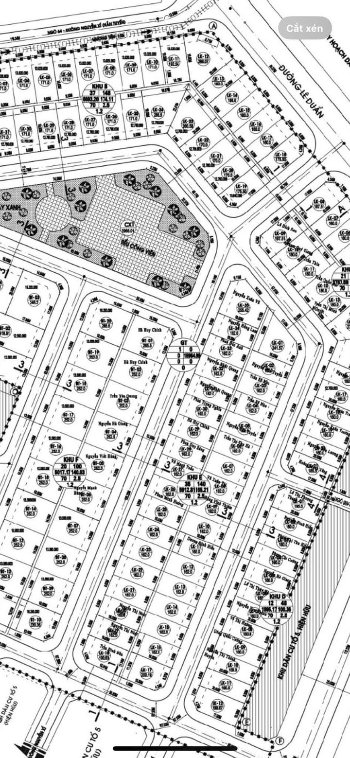 Đất liền kề khu phố 6, phường Thành Sen 324m² giá 11 tỷ - Đối diện biệt thự, vị trí đẹp!