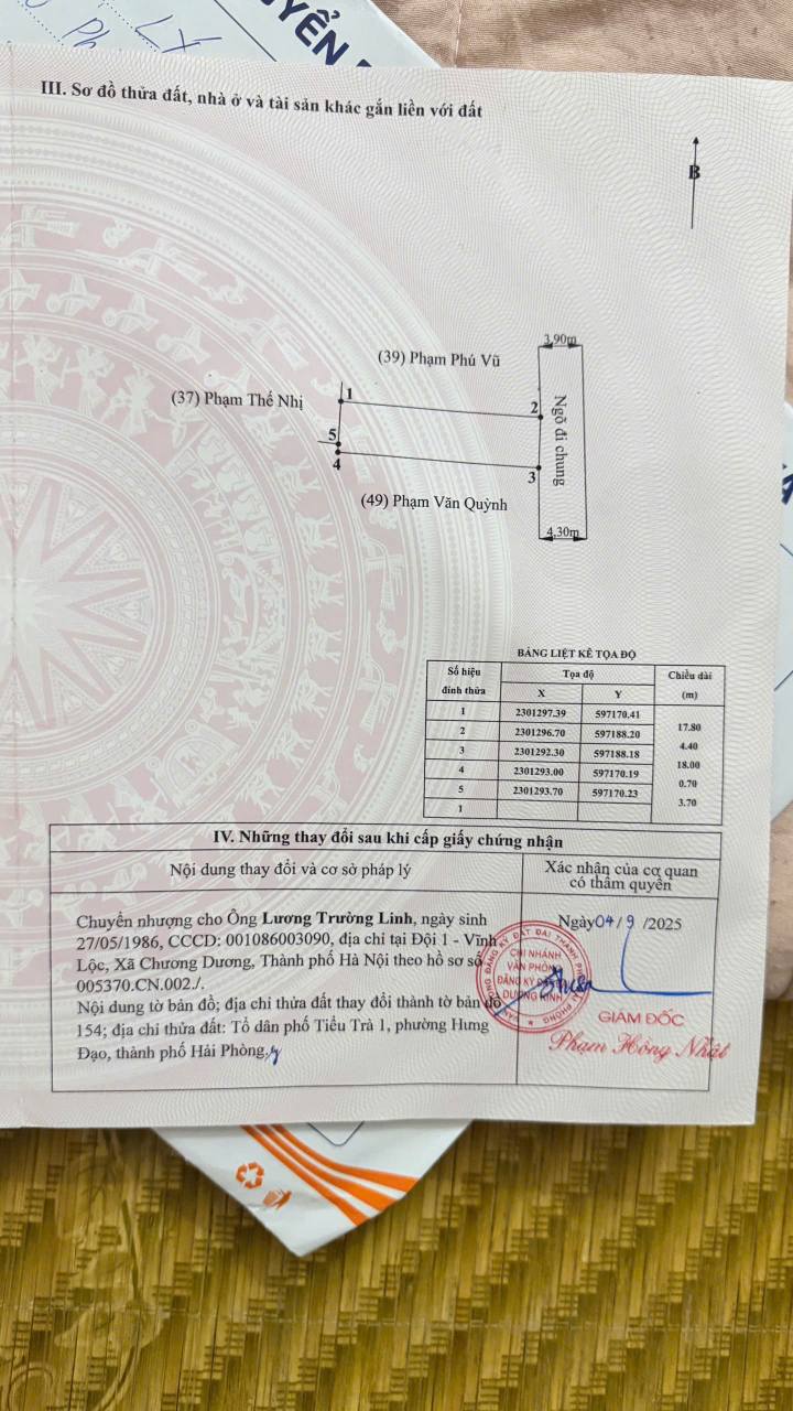 Nhà cấp 4 Hưng Đạo Hải Phòng 78,5m² giá thỏa thuận - Hướng Đông mát mẻ