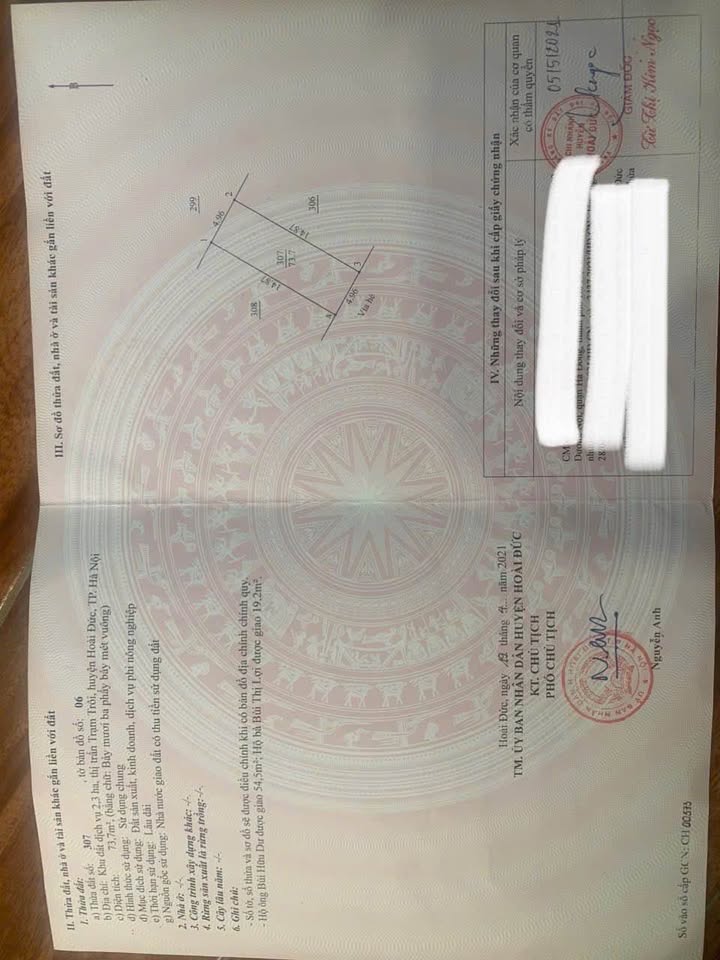 Đất nền Trạm Trôi Hoài Đức 73.7m² - Sổ đỏ, giá đầu tư hấp dẫn!