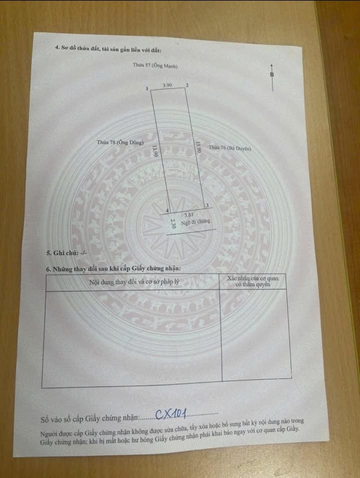 Đất lô 422 Tô Hiệu, Hải Phòng 55m² giá 2.35 tỷ - Vị trí trung tâm tiện lợi!