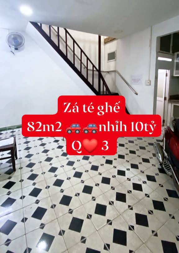 Nhà phố tại Quận 3, 82m² giá 10 tỷ - Cơ hội đầu tư hấp dẫn!