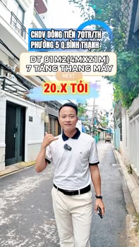 Căn hộ dịch vụ cho thuê tại Bình Thạnh 7 tầng giá 70 triệu/tháng - Đầu tư sinh lời ngay!