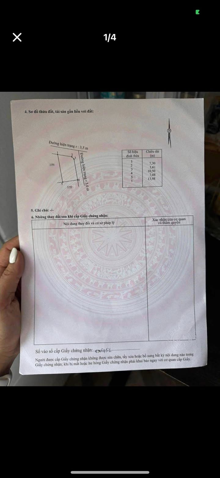 Đất nền Diên An 100m² giá 1.55 tỷ - Khu vực phát triển sôi động!