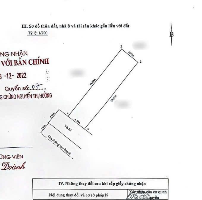 Lô đất đẹp 89,3m² khu TĐC Tasa - Đông Hải - Hải Phòng giá 3,84 tỷ - Sổ đỏ chính chủ!