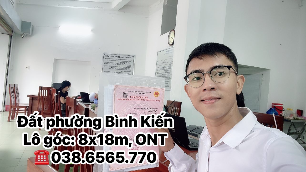 Đất nền Bình Kiến 144m² giá 355 triệu - Lô góc siêu rẻ!