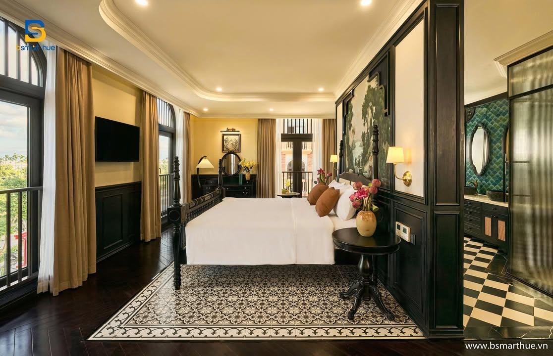 Shophouse Menas Zone Vỹ Dạ 3 Phòng Ngủ - Thiết Kế Indochine Sang Trọng