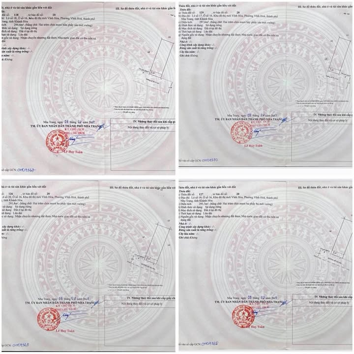 Đất Khu Đô Thị Lấn Biển Vĩnh Hòa Nha Trang 1200m² giá 72 tỷ - Cơ hội đầu tư hấp dẫn!