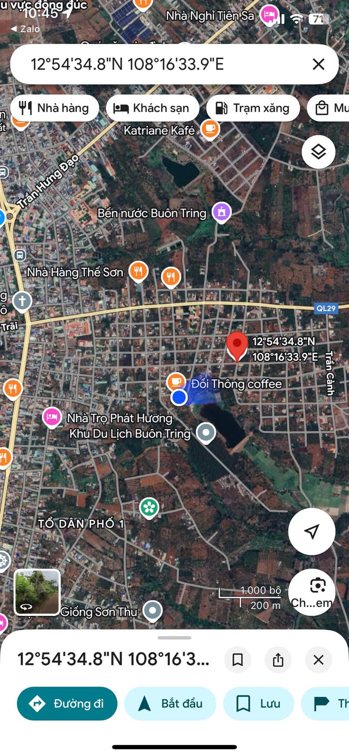 Đất thổ cư mặt tiền đường Trần Khánh Dư 174m² giá 999 triệu - Cơ hội đầu tư tuyệt vời!