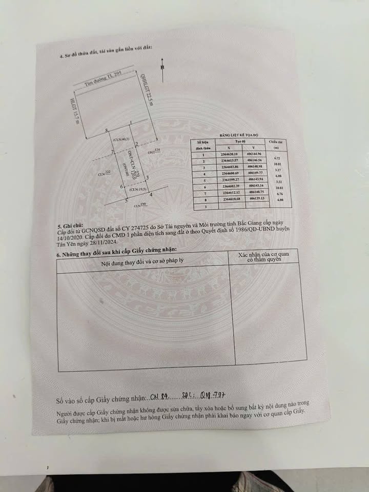 Đất nền Tân Yên Bắc Giang 120m² giá 2,6 tỷ - Đầu tư sinh lời ngay!