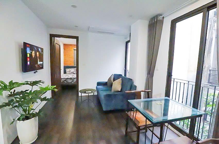 Căn hộ 2PN cho thuê tại Đặng Thai Mai, Ba Đình 80m² - Nội thất đầy đủ, thoáng mát!