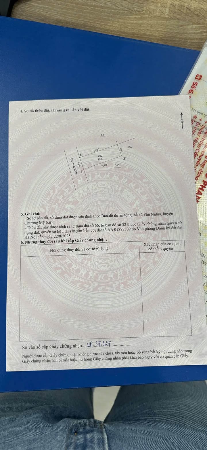 Đất nền Phú Nghĩa Chương Mỹ 80m² giá 2.4 tỷ - Đầu tư sinh lời ngay!