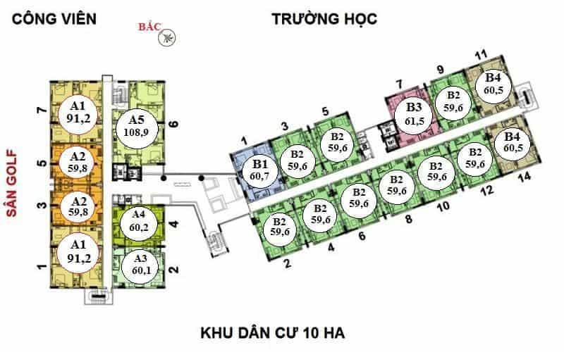 Căn hộ Thủ Thiêm Xanh Quận 2 60m² giá 3.1 tỷ - Sổ hồng lâu dài, chính chủ!