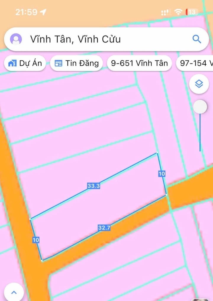 Đất thổ cư Vĩnh Tân 150m² giá 1.4 tỷ - Cơ hội đầu tư tuyệt vời!