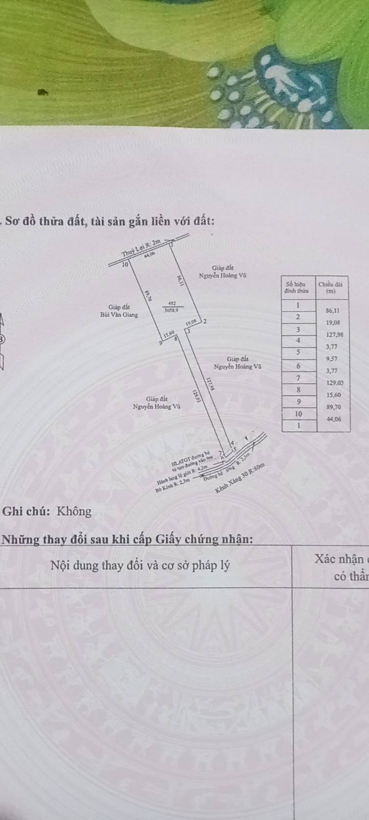 Đất nền Kênh Xáng 30, xã Tây Yên, Kiên Giang - 5059m² giá 5 tỷ - Đầu tư sinh lời!