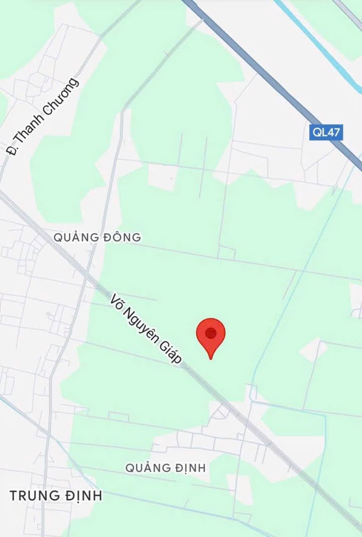 Đất nền phố Đông Đức, phường Quảng Đông 1456m² - Giá tốt cho nhà đầu tư!