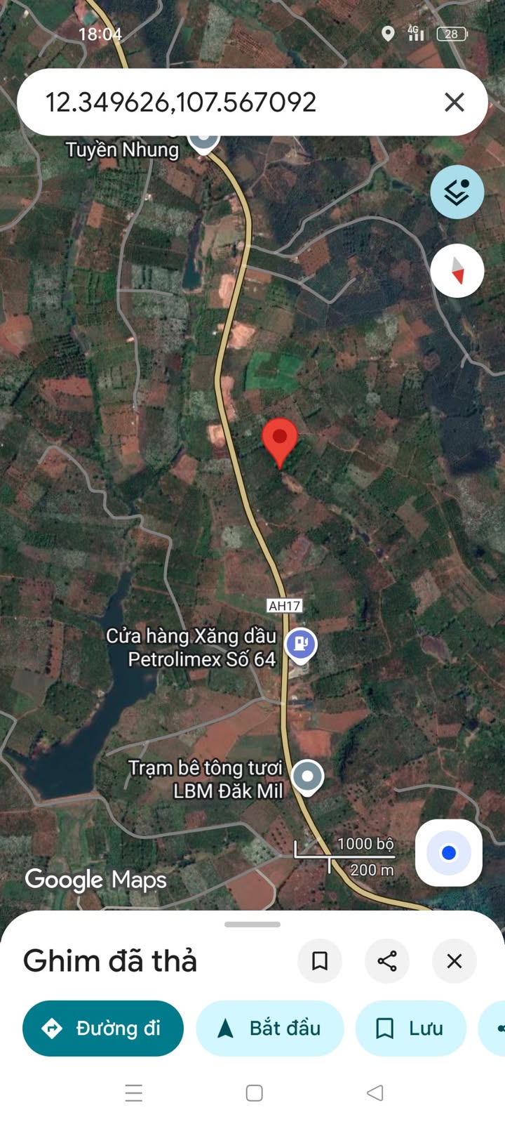 Đất nông nghiệp mặt đường QL14A Đăk Song 6000m² giá 6 tỷ - Cơ hội đầu tư hấp dẫn!