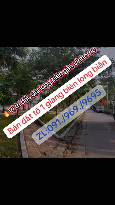 Đất nền tại tổ 1 Giang Biên, Long Biên 114m² - Vị trí đắc địa gần VinHome!