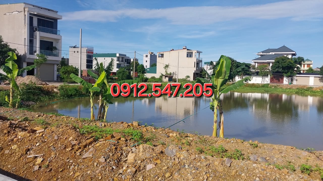 Đất nền 105m² Khu dân cư Đồng Ổi, Ninh Bình giá 5 tỷ - Mặt tiền 7m, đường rộng như sân bay!