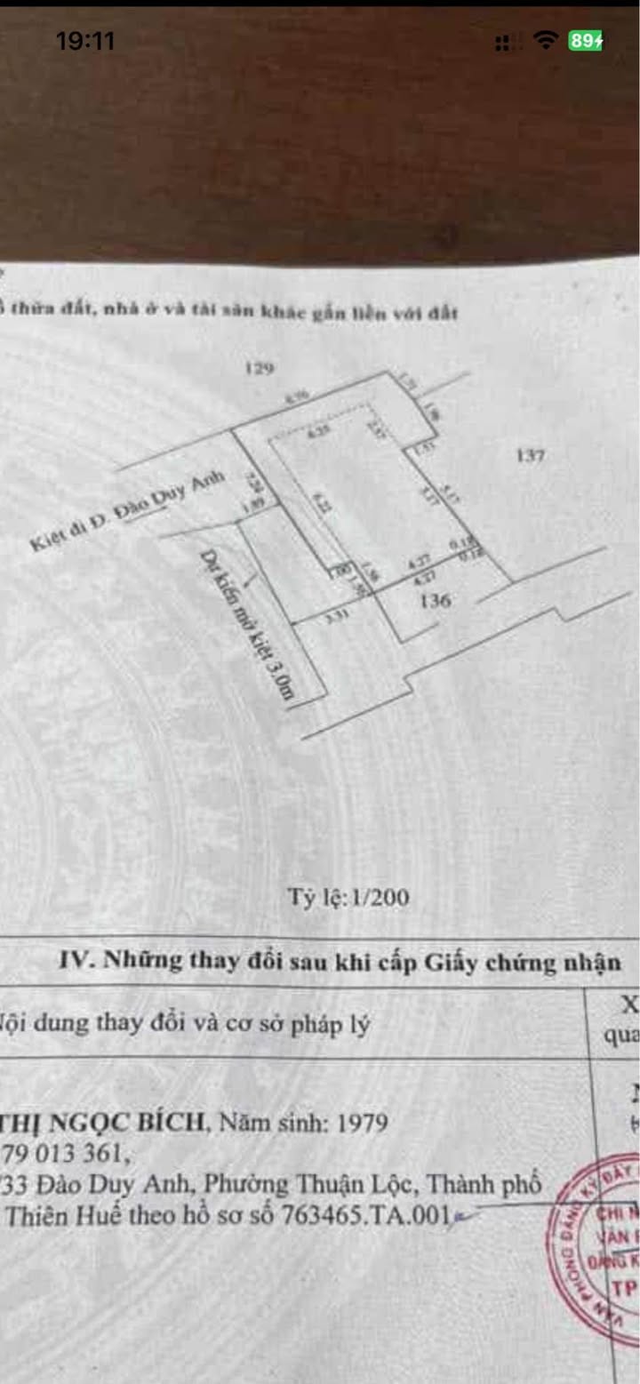 Nhà cấp 4 đường Đào Duy Anh, phường Phú Bình, 50m² giá 800 triệu - Cơ hội đầu tư tuyệt vời!