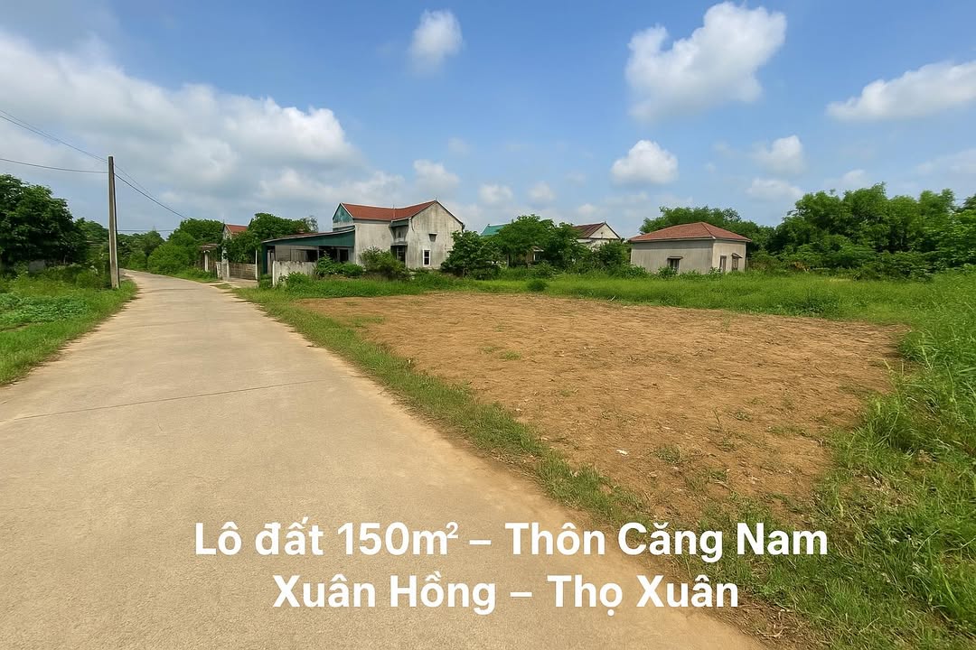 Đất nền Xuân Hồng Thọ Xuân 150m² - Pháp lý rõ ràng, giá cực mềm!