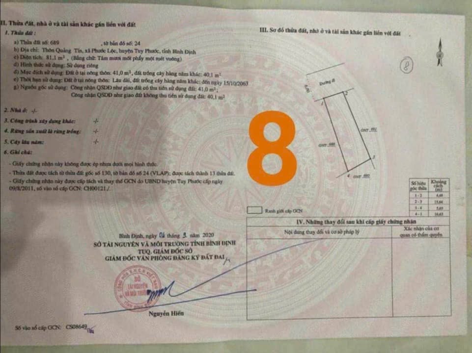 Đất liền kề Quảng Tín, Phước Lộc 80m² giá 800 triệu - Đường ô tô, sổ hồng chính chủ!