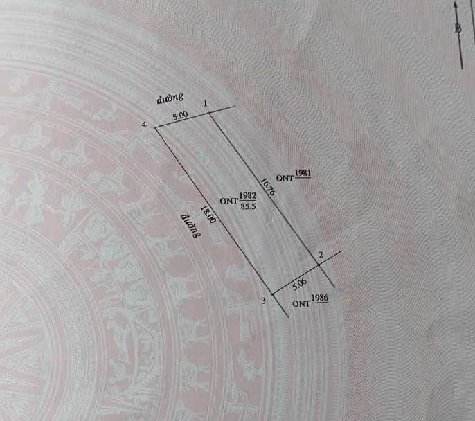 Lô đất 2 mặt tiền Nghi Thái 85.5m² giá 900 triệu - Đầu tư sinh lời ngay!